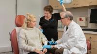 dermatologists and patient